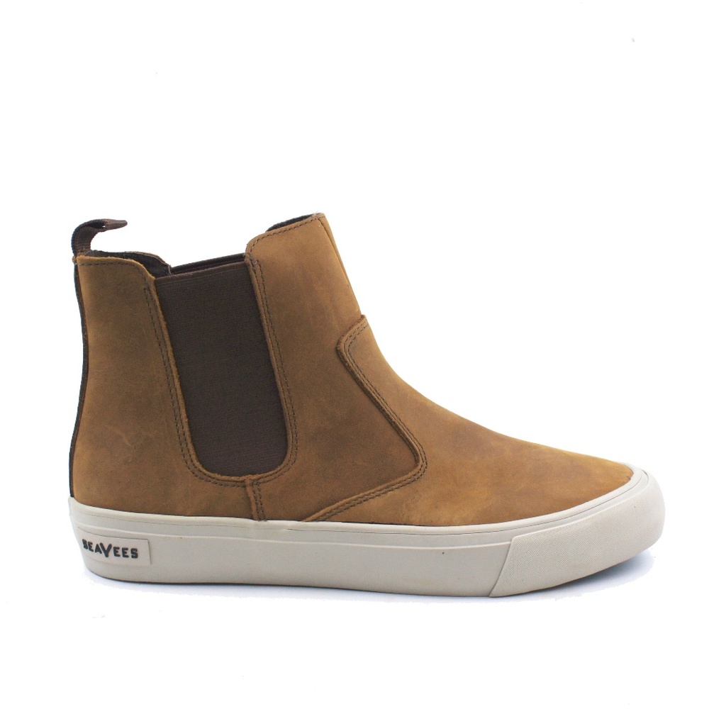 New JCREW X SeaVees Mens Coronado Boots Coco Brown - Picture 5 of 7